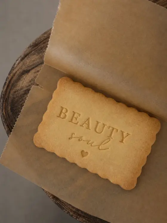 Фирменное печенье с логотипом Beauty Soul